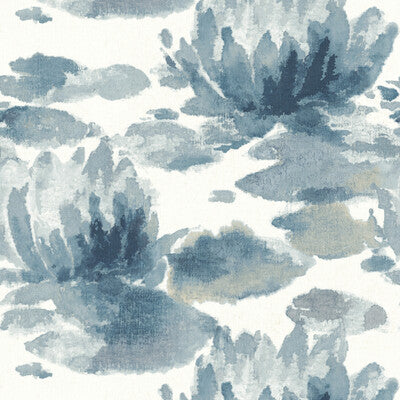 Samples and Purchasing available for Kravet Design - W3795-5 Blue By Kravet Design | Candice Olson Collection |Abstract  Wallcovering Print at Designer Wallcoverings and Fabrics