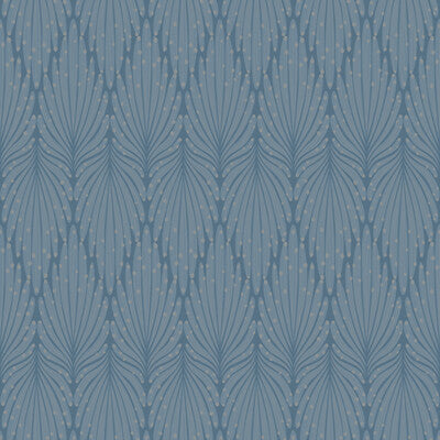 Samples and Purchasing available for Kravet Design - W3797-5 Blue By Kravet Design | Candice Olson Collection |Modern  Wallcovering Print at Designer Wallcoverings and Fabrics