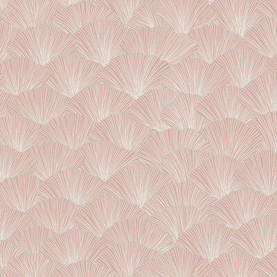 Samples and Purchasing available for Kravet Design - W3802-17 Coral By Kravet Design | Candice Olson Collection |Chinoiserie Botanical & Floral Wallcovering Print at Designer Wallcoverings and Fabrics