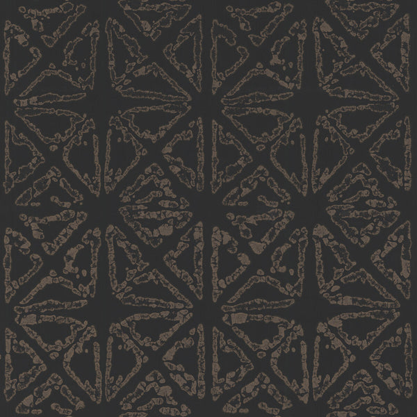 Samples and Purchasing available for Kravet Design - W3820-8 Black By Kravet Design | Ronald Redding |Modern Metallic Wallcovering Print at Designer Wallcoverings and Fabrics