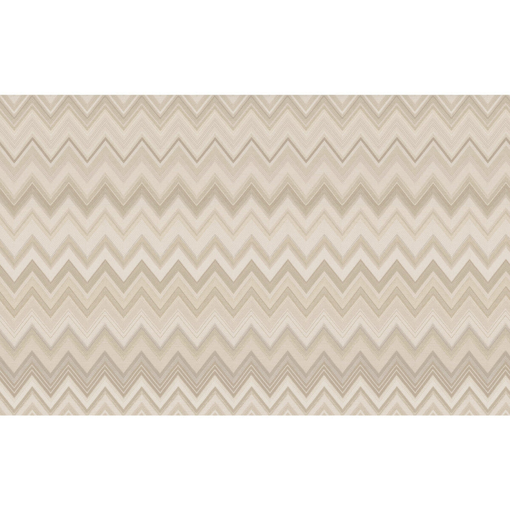 Samples and Purchasing available for Happy Zig Zag Wp - 10334 Beige By Kravet Couture | Missoni Home Wallcoverings 04 |Modern Geometric Wallcovering Print at Designer Wallcoverings and Fabrics