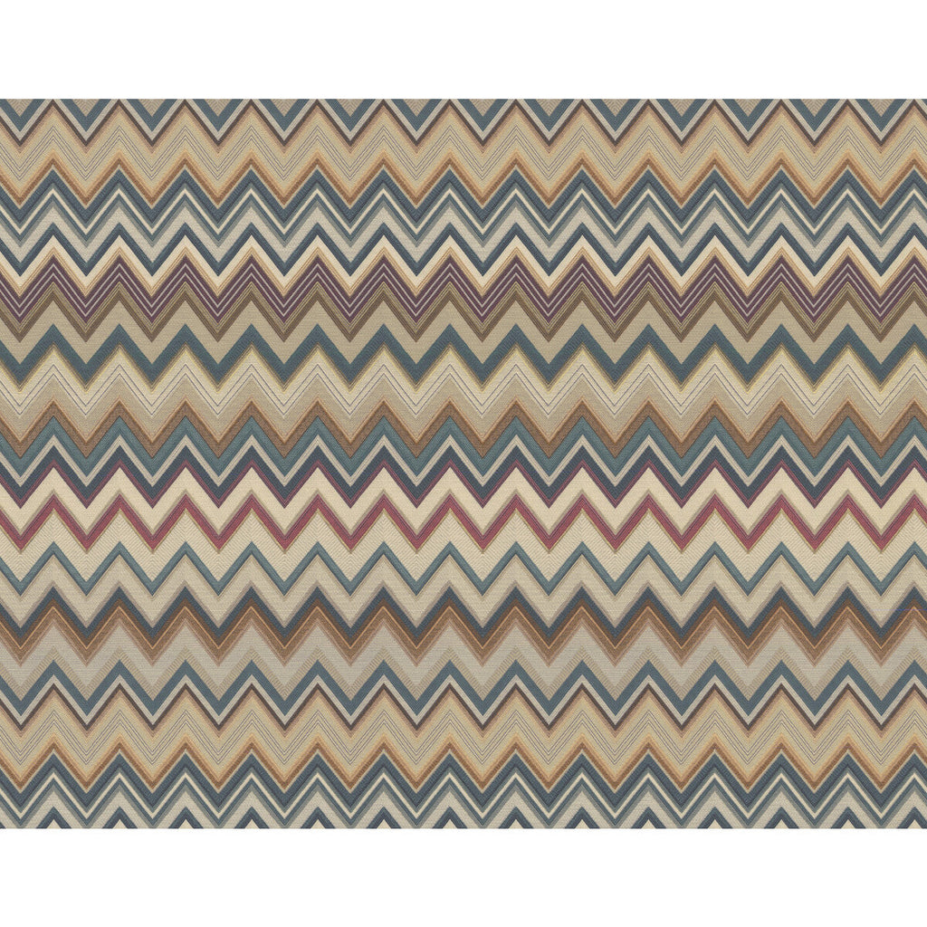 Samples and Purchasing available for Happy Zig Zag Wp - 10332 Multi By Kravet Couture | Missoni Home Wallcoverings 04 |Modern Geometric Wallcovering Print at Designer Wallcoverings and Fabrics