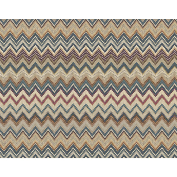 Samples and Purchasing available for Happy Zig Zag Wp - 10332 Multi By Kravet Couture | Missoni Home Wallcoverings 04 |Modern Geometric Wallcovering Print at Designer Wallcoverings and Fabrics