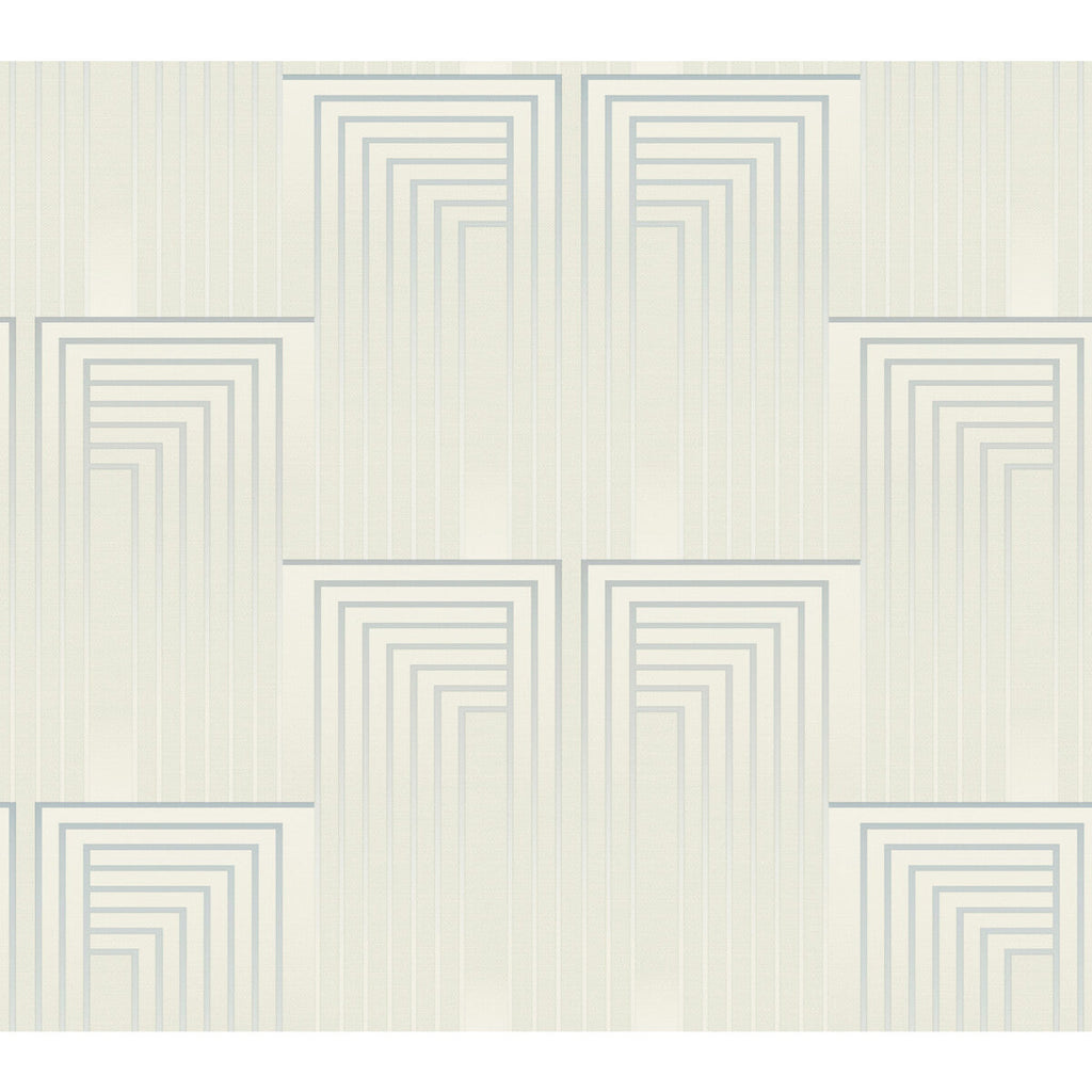 Samples and Purchasing available for Kravet Design - W3861-1615 Beige By Kravet Design | Candice Olson After Eight |Geometric Metallic Wallcovering Print at Designer Wallcoverings and Fabrics