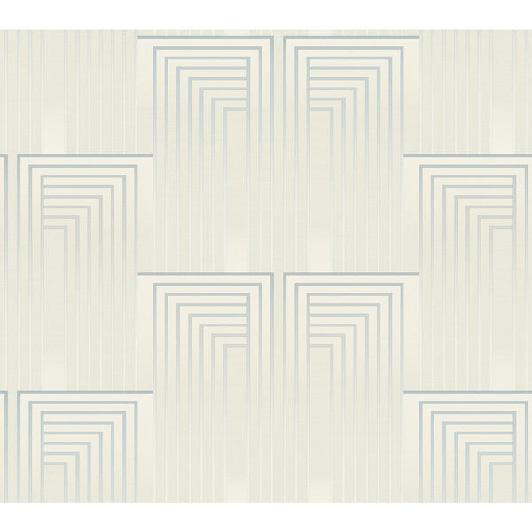 Samples and Purchasing available for Kravet Design - W3861-1615 Beige By Kravet Design | Candice Olson After Eight |Geometric Metallic Wallcovering Print at Designer Wallcoverings and Fabrics