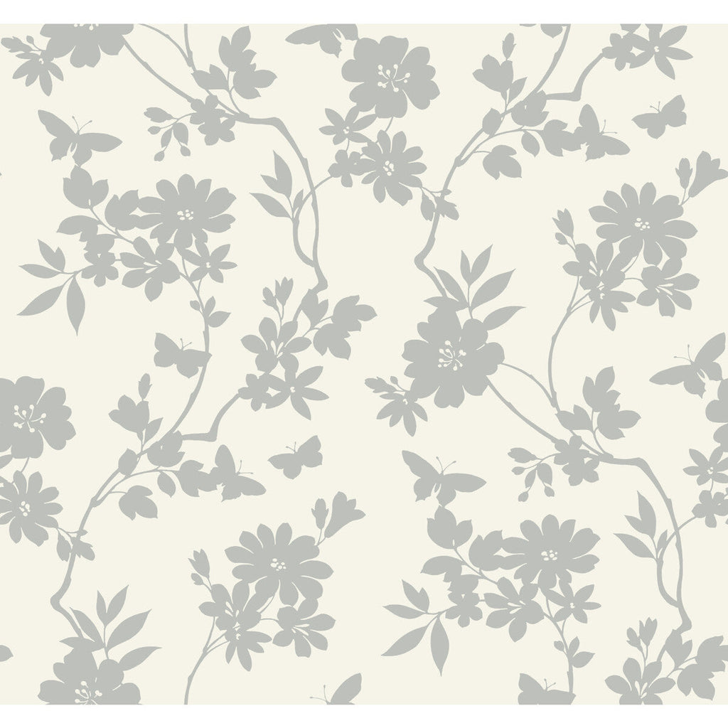 Samples and Purchasing available for Kravet Design - W3870-11 Taupe By Kravet Design | Candice Olson After Eight |Botanical & Floral  Wallcovering Print at Designer Wallcoverings and Fabrics