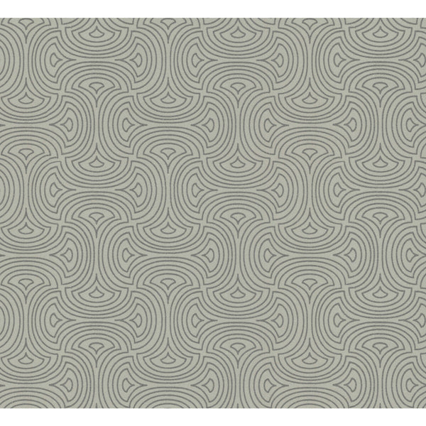 Samples and Purchasing available for Kravet Design - W3871-11 Silver By Kravet Design | Candice Olson After Eight |Geometric Metallic Wallcovering Print at Designer Wallcoverings and Fabrics