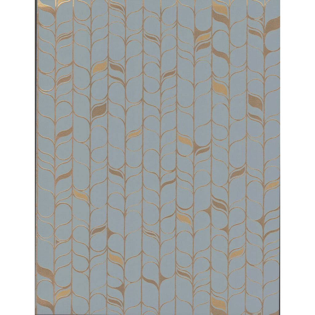 Samples and Purchasing available for Kravet Design - W3877-115 Light Blue By Kravet Design | Candice Olson Modern Nature 2Nd Edition |Botanical & Floral Stripes Wallcovering Print at Designer Wallcoverings and Fabrics