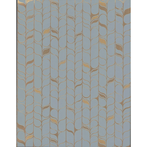 Samples and Purchasing available for Kravet Design - W3877-115 Light Blue By Kravet Design | Candice Olson Modern Nature 2Nd Edition |Botanical & Floral Stripes Wallcovering Print at Designer Wallcoverings and Fabrics