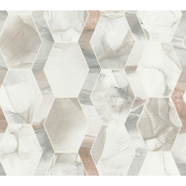 Samples and Purchasing available for Kravet Design - W3882-106 Taupe By Kravet Design | Candice Olson Modern Nature 2Nd Edition |Geometric  Wallcovering Print at Designer Wallcoverings and Fabrics