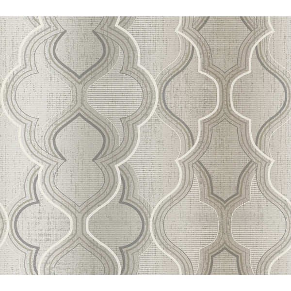 Samples and Purchasing available for Kravet Design - W3898-1130 Beige By Kravet Design | Damask Resource Library |Modern Damask Wallcovering Print at Designer Wallcoverings and Fabrics