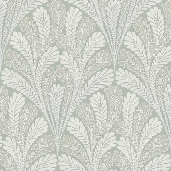 Samples and Purchasing available for Kravet Design - W3899-1311 Turquoise By Kravet Design | Damask Resource Library |Botanical & Floral Damask Wallcovering Print at Designer Wallcoverings and Fabrics