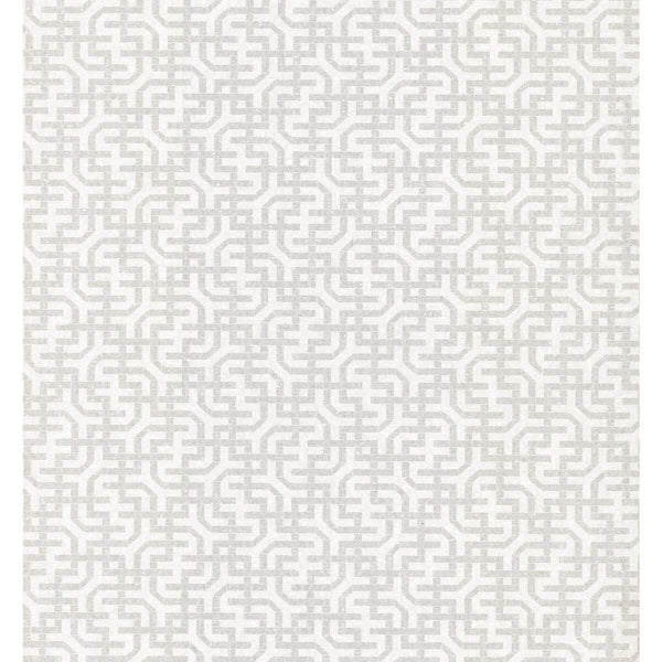 Samples and Purchasing available for Kravet Design - W3907-11 White By Kravet Design | Ronald Redding Traveler |Geometric Metallic Wallcovering Print at Designer Wallcoverings and Fabrics