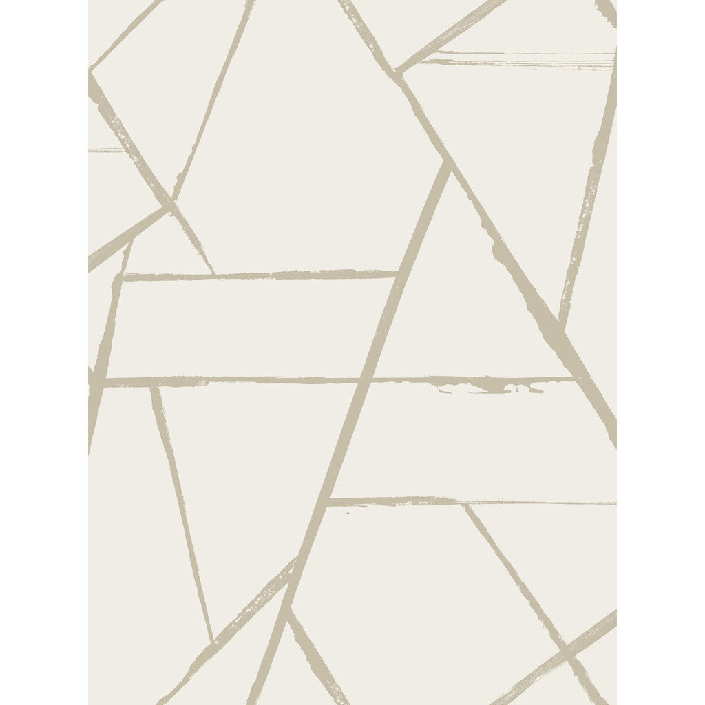 Samples and Purchasing available for Kravet Design - W3964-106 Taupe By Kravet Design | Benson-Cobb Signature Wallcovering |Modern Geometric Wallcovering Print at Designer Wallcoverings and Fabrics