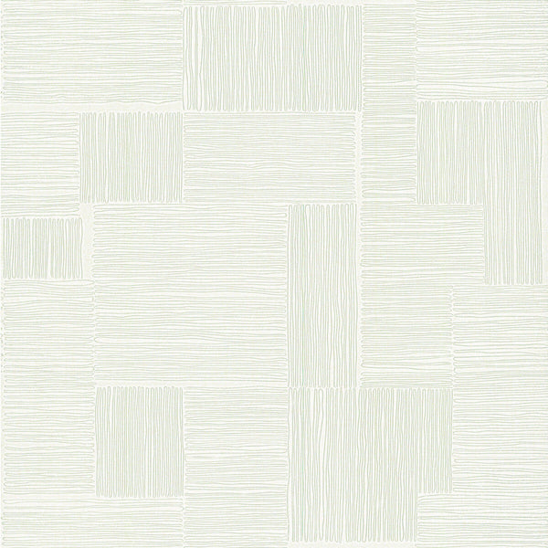 Samples and Purchasing available for Kravet Design - W4130-1 White By Kravet Design | New Origins |Geometric Metallic Wallcovering Print at Designer Wallcoverings and Fabrics