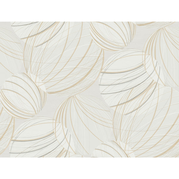 Samples and Purchasing available for Kravet Design - W4155-1611 Beige By Kravet Design | Candice Olson Casual Elegance |Geometric Metallic Wallcovering Print at Designer Wallcoverings and Fabrics