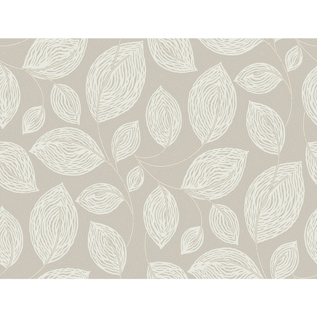 Samples and Purchasing available for Kravet Design - W4157-11 Grey By Kravet Design | Candice Olson Casual Elegance |Botanical & Floral Texture Wallcovering Print at Designer Wallcoverings and Fabrics