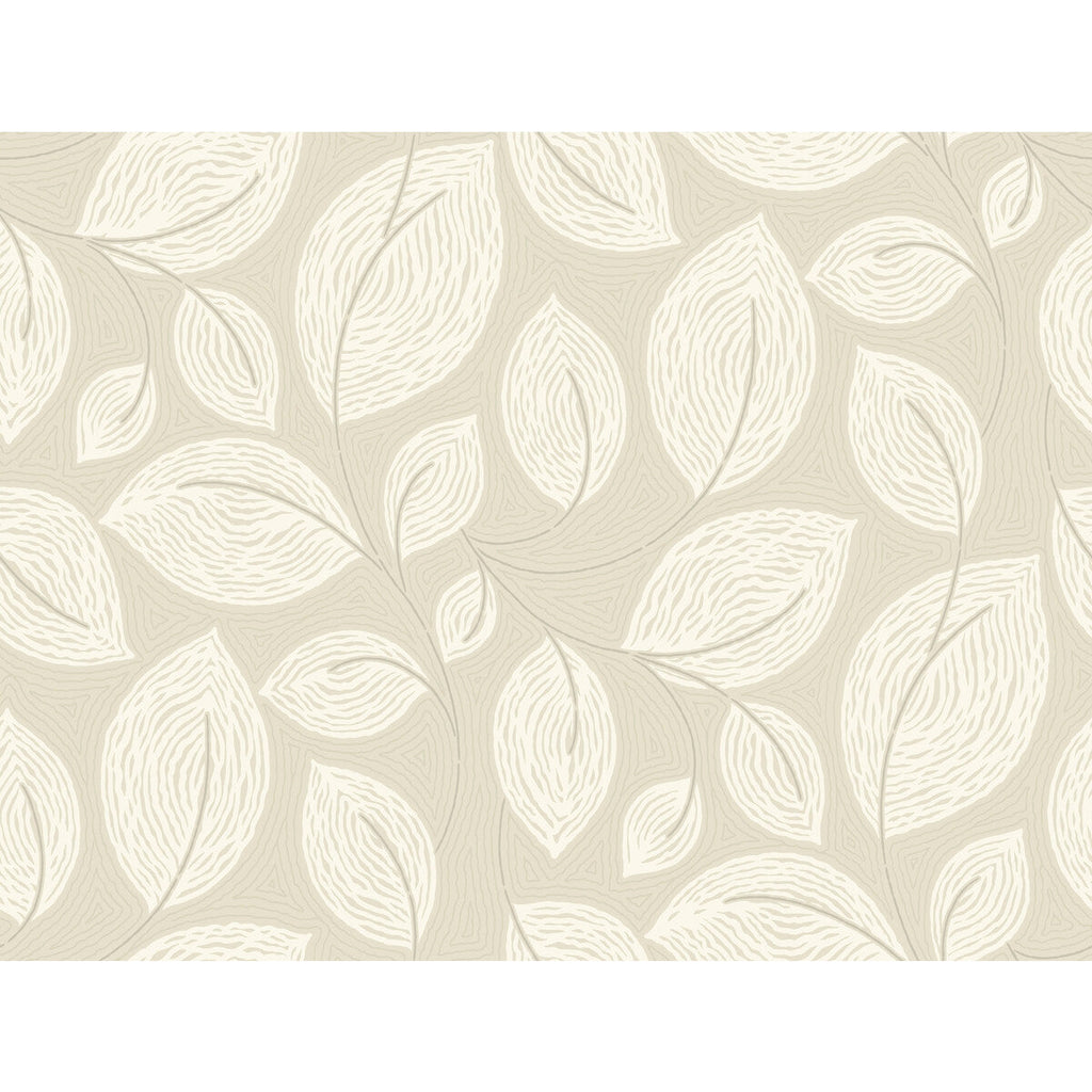 Samples and Purchasing available for Kravet Design - W4157-16 Beige By Kravet Design | Candice Olson Casual Elegance |Botanical & Floral Texture Wallcovering Print at Designer Wallcoverings and Fabrics