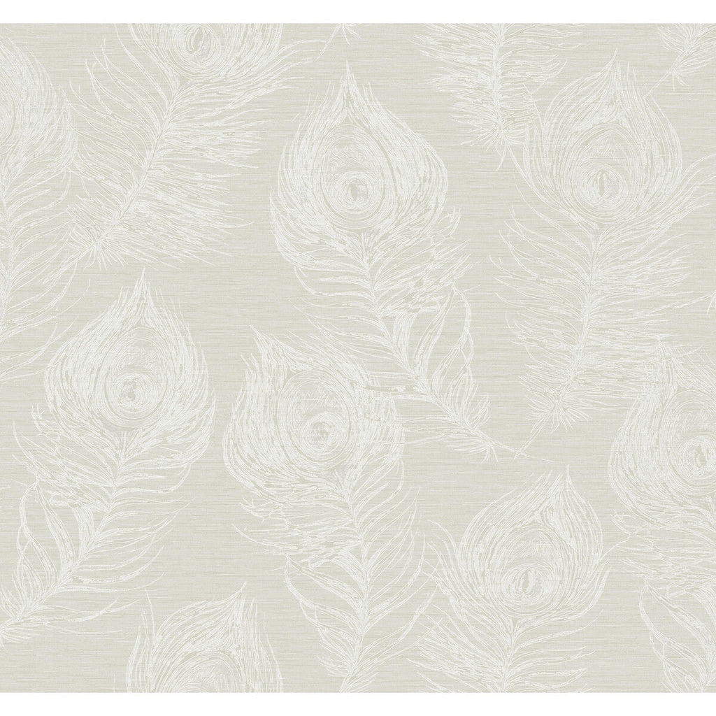 Samples and Purchasing available for Kravet Design - W4160-1101 White By Kravet Design | Candice Olson Casual Elegance |Animal/Insects Metallic Wallcovering Print at Designer Wallcoverings and Fabrics