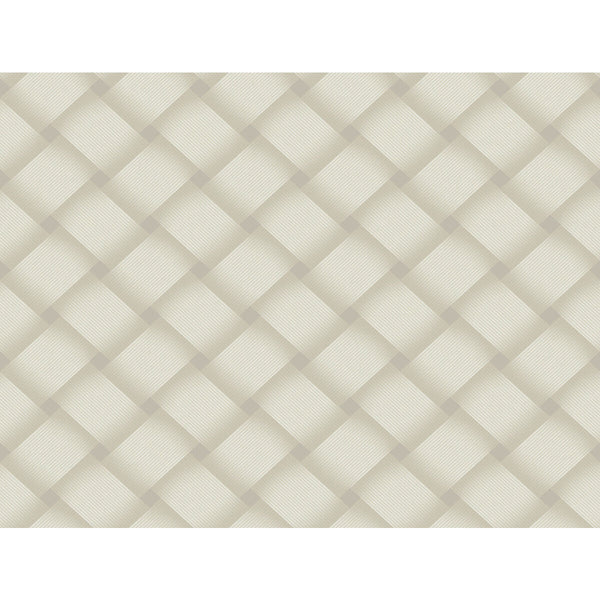 Samples and Purchasing available for Kravet Design - W4164-11 Grey By Kravet Design | Candice Olson Casual Elegance | Lattice/Scrollwork Wallcovering Print at Designer Wallcoverings and Fabrics