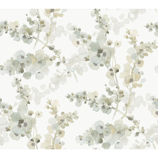 Samples and Purchasing available for Kravet Design - W4165-3 Green By Kravet Design | Candice Olson Casual Elegance |Botanical & Floral Metallic Wallcovering Print at Designer Wallcoverings and Fabrics