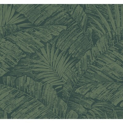 Samples and Purchasing available for Kravet Design - W4249-353 Green By Kravet Design | Toiles Resource Library |Botanical & Floral Metallic Wallcovering Print at Designer Wallcoverings and Fabrics