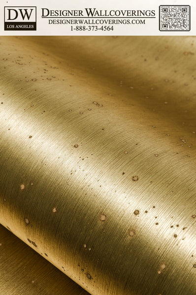 Samples and Purchasing available for Aurora - Gold  By Phillipe Romano | Phillipe Romano Metallic Textures |  Wallcovering  at Designer Wallcoverings and Fabrics