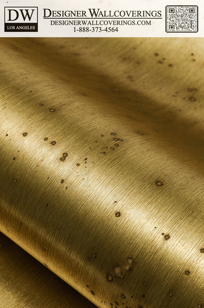 Samples and Purchasing available for Aurora - Tuscan Gold  By Phillipe Romano | Phillipe Romano Metallic Textures |  Wallcovering  at Designer Wallcoverings and Fabrics