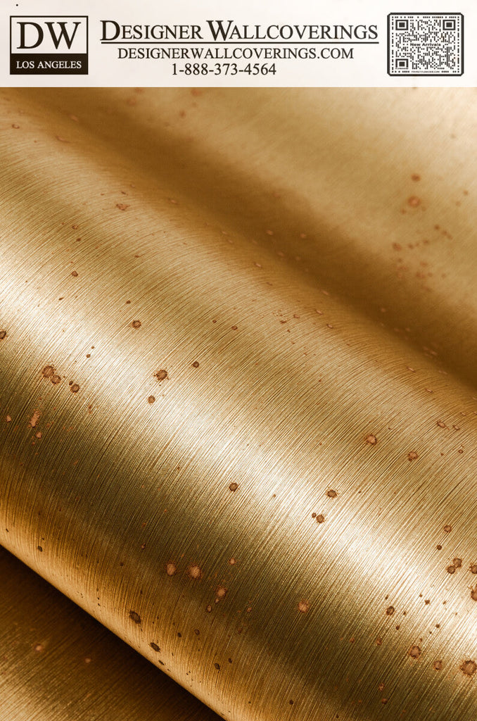 Samples and Purchasing available for Aurora - Rose Gold  By Phillipe Romano | Phillipe Romano Metallic Textures |  Wallcovering  at Designer Wallcoverings and Fabrics