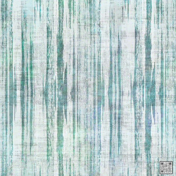 Samples and Purchasing available for Brush Stroke - Seafoamp  By Phillipe Romano | Phillipe Romano Showhouse |Modern Metallic Wallcovering Grasscloth at Designer Wallcoverings and Fabrics