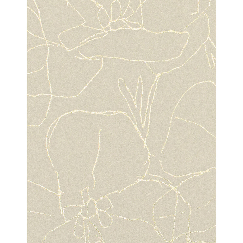 Samples and Purchasing available for Garden - Dunep Beige By Phillipe Romano | Phillipe Romano Taniya Nayak |Botanical & Floral Modern Wallcovering  at Designer Wallcoverings and Fabrics