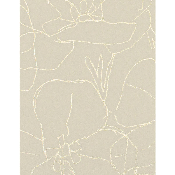 Samples and Purchasing available for Garden - Dunep Beige By Phillipe Romano | Phillipe Romano Taniya Nayak |Botanical & Floral Modern Wallcovering  at Designer Wallcoverings and Fabrics