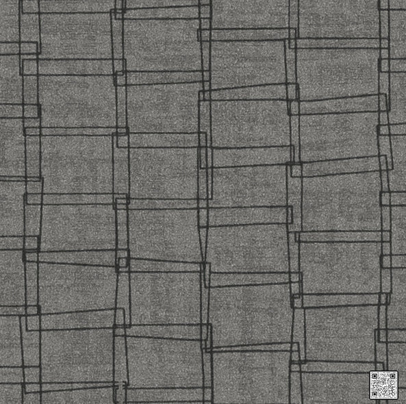 Samples and Purchasing available for Axis - Fog Grey By Phillipe Romano | Phillipe Romano Taniya Nayak | Modern Wallcovering Vinyl/Faux Leather at Designer Wallcoverings and Fabrics