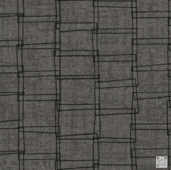 Samples and Purchasing available for Axis - Graphite Grey By Phillipe Romano | Phillipe Romano Taniya Nayak | Modern Wallcovering Vinyl/Faux Leather at Designer Wallcoverings and Fabrics