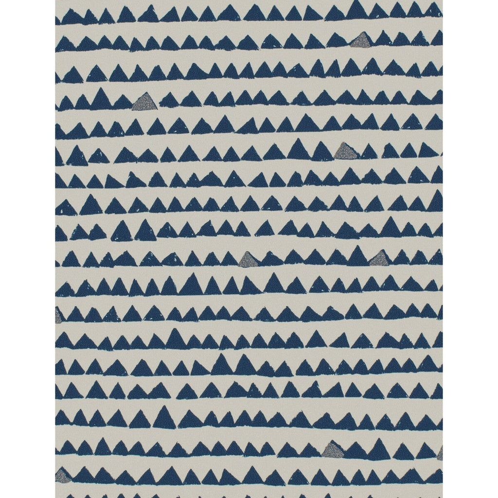 Samples and Purchasing available for Cairn - Ink Bluep Blue By Phillipe Romano | Phillipe Romano Taniya Nayak | Modern Wallcovering Vinyl/Faux Leather at Designer Wallcoverings and Fabrics