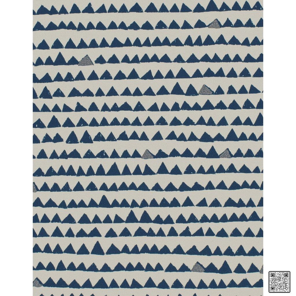 Samples and Purchasing available for Cairn - Ink Blue Blue By Phillipe Romano | Phillipe Romano Taniya Nayak | Modern Wallcovering Vinyl/Faux Leather at Designer Wallcoverings and Fabrics