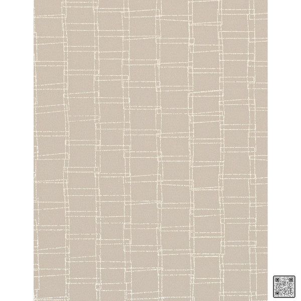 Samples and Purchasing available for Looped - Wheat Beige By Phillipe Romano | Phillipe Romano Taniya Nayak | Modern Wallcovering Vinyl/Faux Leather at Designer Wallcoverings and Fabrics