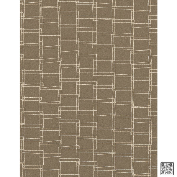 Samples and Purchasing available for Looped - Macchiato Brown By Phillipe Romano | Phillipe Romano Taniya Nayak | Modern Wallcovering Vinyl/Faux Leather at Designer Wallcoverings and Fabrics