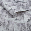 Crane Grey Wallpaper - Designer Wallcoverings and Fabrics