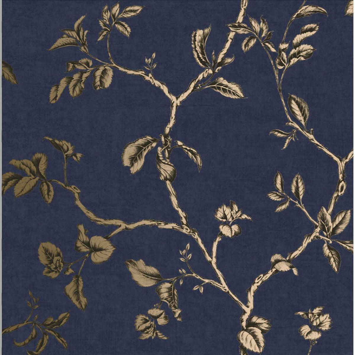 Graham & Brown Botanica Midnight Removable Wallpaper 105454 - The