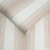 Lagom Stripe White and Rose Gold Wallpaperæ æ - Designer Wallcoverings and Fabrics