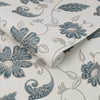 Juliet Emerald Wallpaper - Designer Wallcoverings and Fabrics