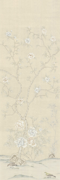 Et Cie Elegant Garden Cream Panel #2