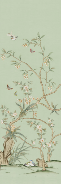 Et Cie Mint Garden Panel #1