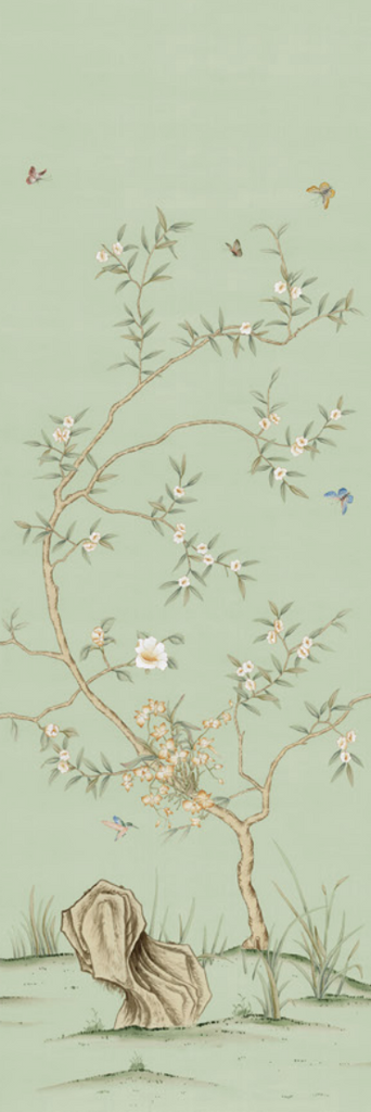 Et Cie Mint Garden Panel #8