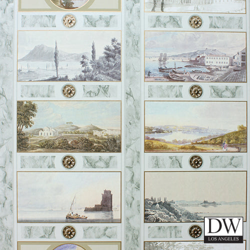 Leonardo's Landscape Wallcoverings