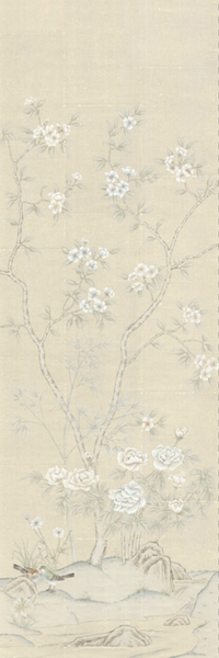 Et Cie Elegant Garden Cream Panel #4