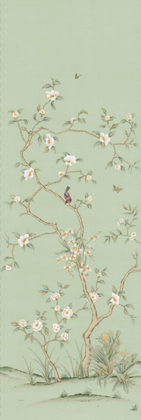 Et Cie Mint Garden Panel #7