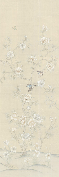 Et Cie Elegant Garden Cream Panel #14