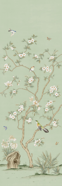 Et Cie Mint Garden Panel #5